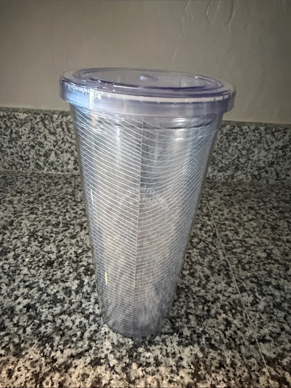 Clear Reusable Emma Chamberlain Coffee Travel Tumbler w/o straw